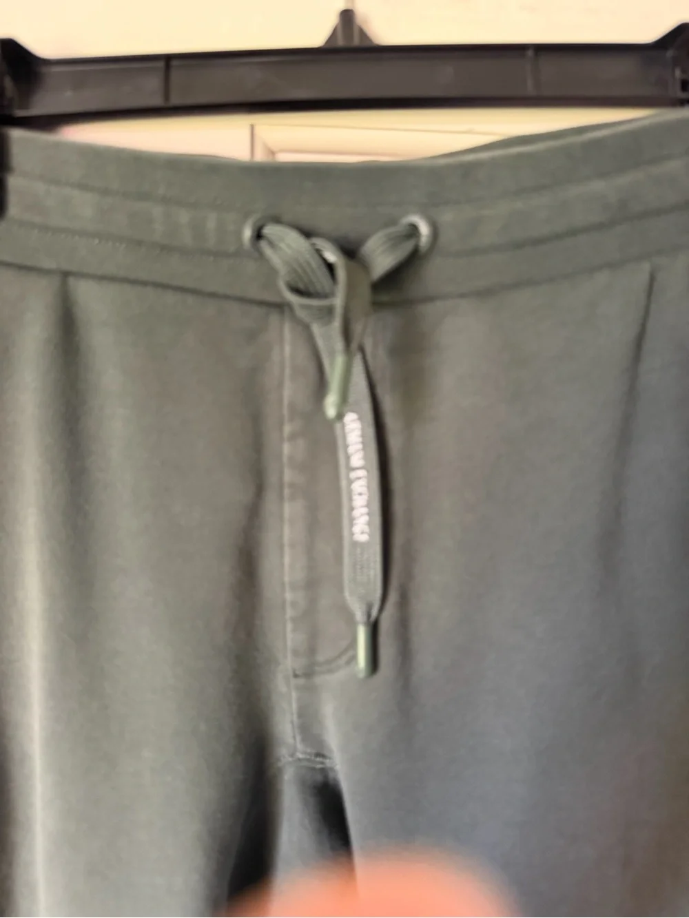 A|X Armani Exchange Olive Green Zip Pocket Jogger Pants Men’s S/M